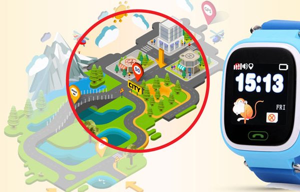 Đồng Hồ Định Vị GPS/WiFi/LBS BabyKid GW100S + Tặng Sim 4G Data Tốc Độ Cao 4 đồng hồ định vị cho trẻ em công nghệ wifi