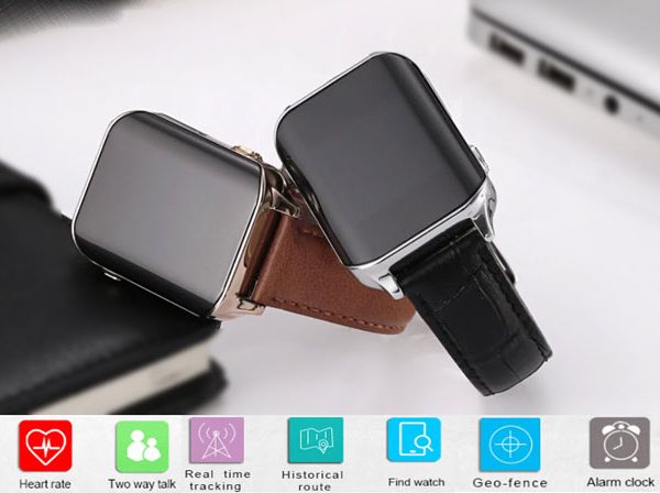 Đồng hồ thông minh định vị đo nhịp tim cho trẻ em cấp 2,3 và người già cao tuổi mất trí nhớ