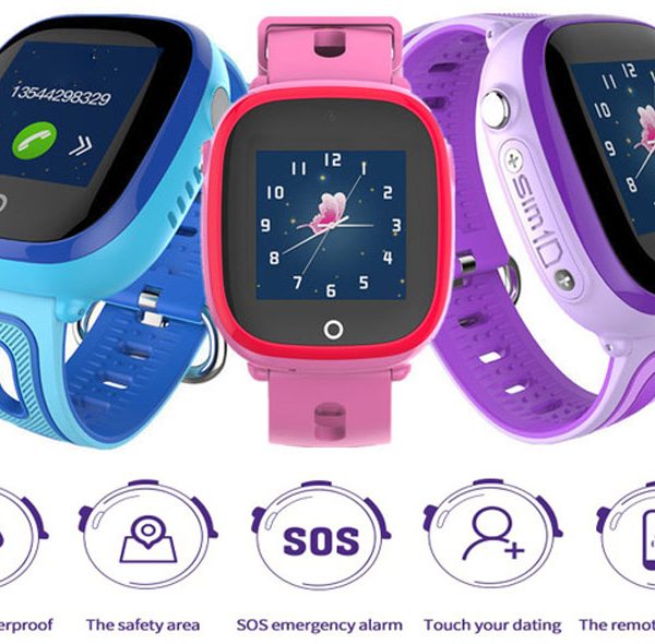 Đồng hồ định vị trẻ em chống nước tích hợp camera chụp lén từ xa GW600S