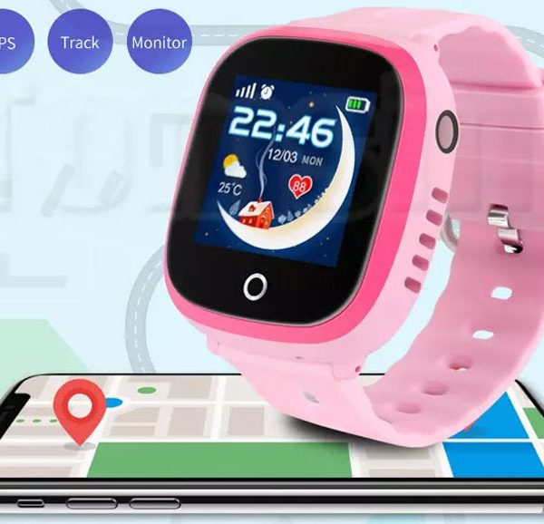 Đồng Hồ Định Trẻ Em Chống Nước Chuẩn IP67 BabyKid GW600S Có Camera Chụp Ảnh Từ Xa (màu tím) + Tặng SIM 4G Data Tốc Độ Cao 5 Đồng hồ định vị trẻ em chống nước tích hợp camera chụp lén từ xa GW600S