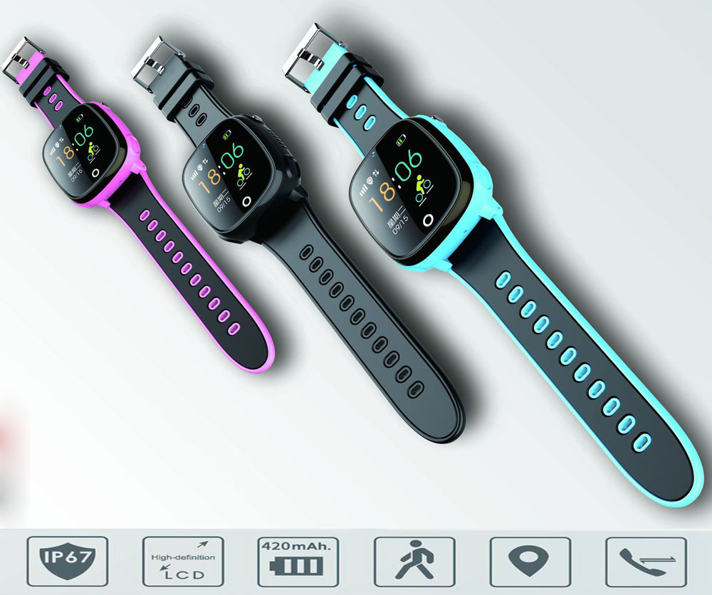 Đồng hồ thông minh định vị trẻ em chống nước có camera chụp ảnh lén từ xa GW600X Đồng hồ thông minh định vị trẻ em chống nước có camera chụp ảnh lén từ xa GW800X