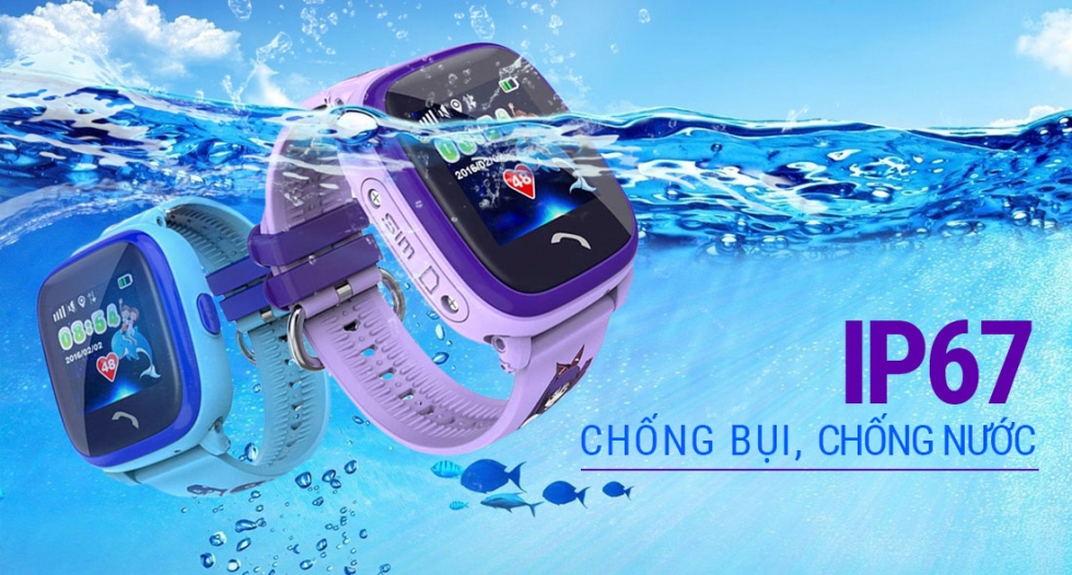 Đồng hồ điện thoại chống nước