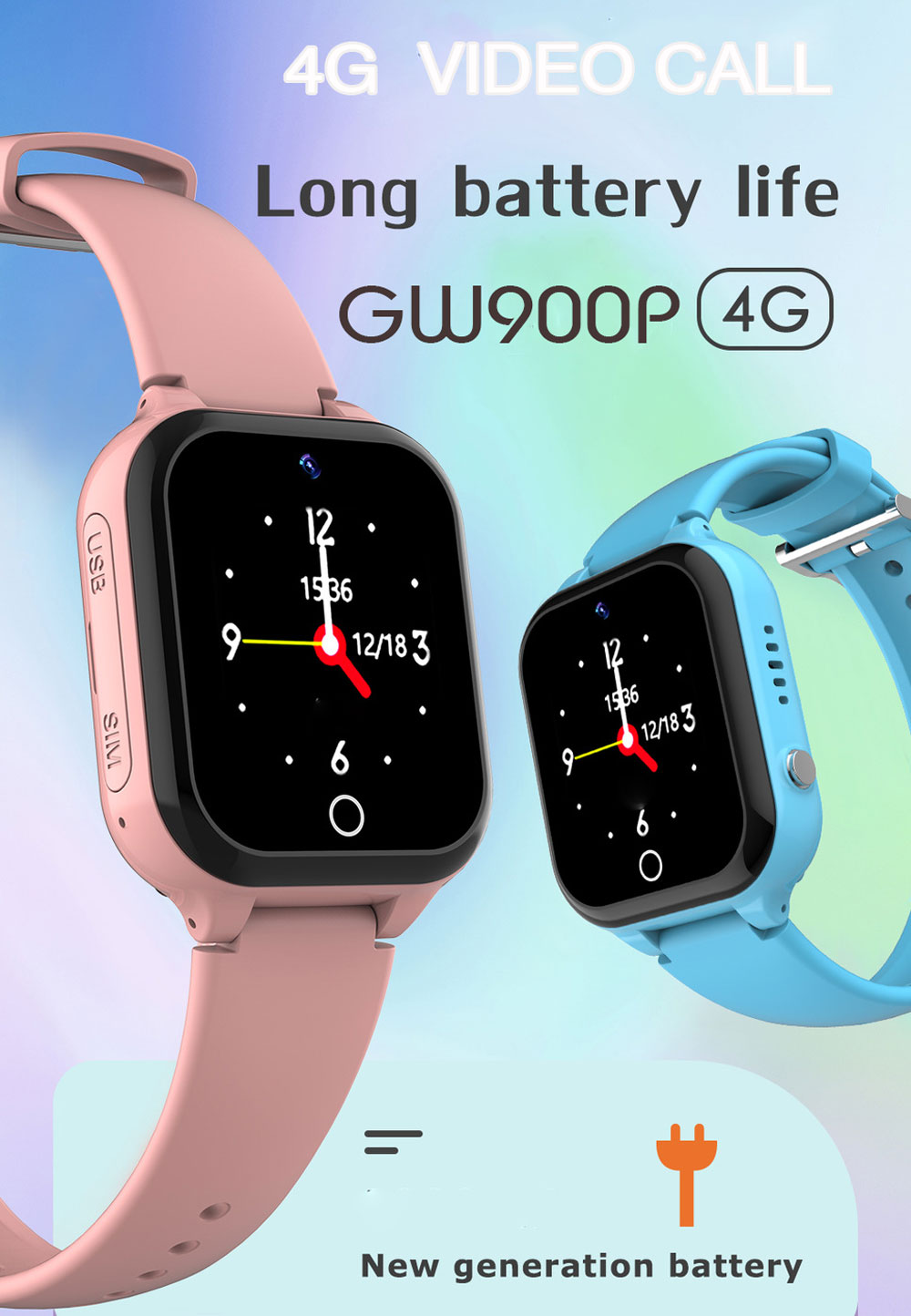 Đồng hồ định vị trẻ em BabyKid GW900P có phần mềm học toán nhanh Đồng hồ định vị trẻ em BabyKid GW900P có phần mềm học toán nhanh