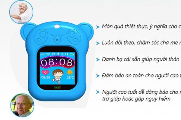 Đồng Hồ Thiết Bị Định Vị GPS Giám Sát Cho Người Già Cao Tuổi GW900P Plus Gọi Video Call Miễn Phí. Định Vị Chính Xác Vị Trí - Tặng SIM 4G Data Tốc Độ Cao 8 vong deo co thong minh dinh vi cho nguoi gia tre em gw900p plus 12