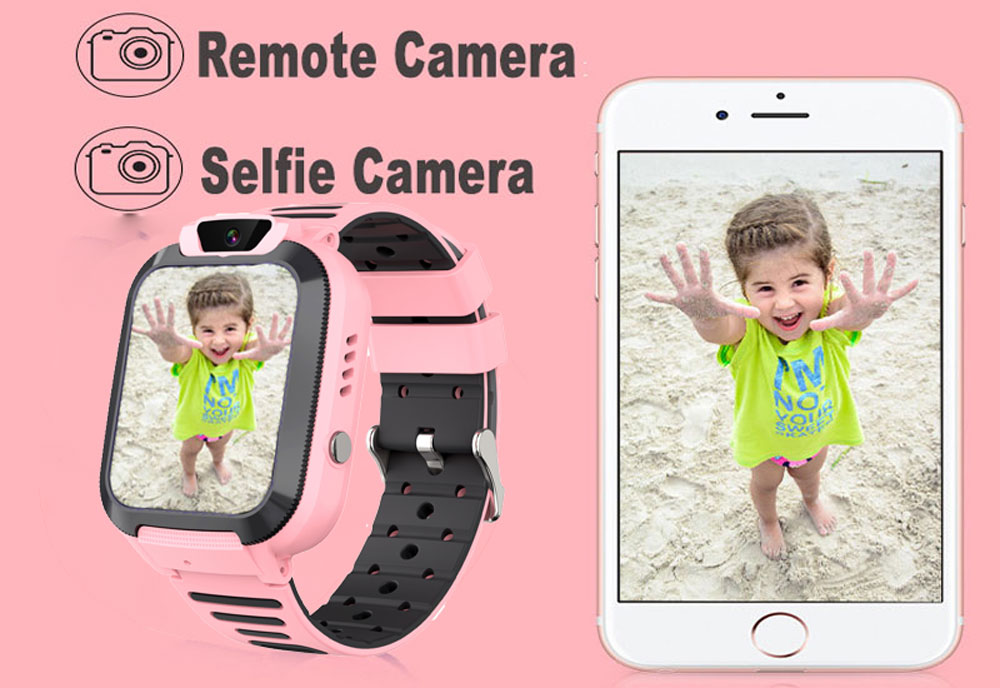 Đồng Hồ Định Vị Trẻ Em BBK02 Chống Nước IP67, Có Camera Chụp Ảnh Lén Từ Xa, Tặng SIM Viettel 4G Tốc Độ Cao.