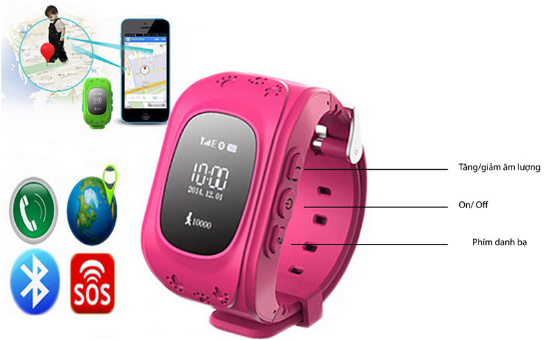 đồng hồ định vị trẻ em baby kid pt03 plus đồng hồ định vị trẻ em baby kid pt03 plus